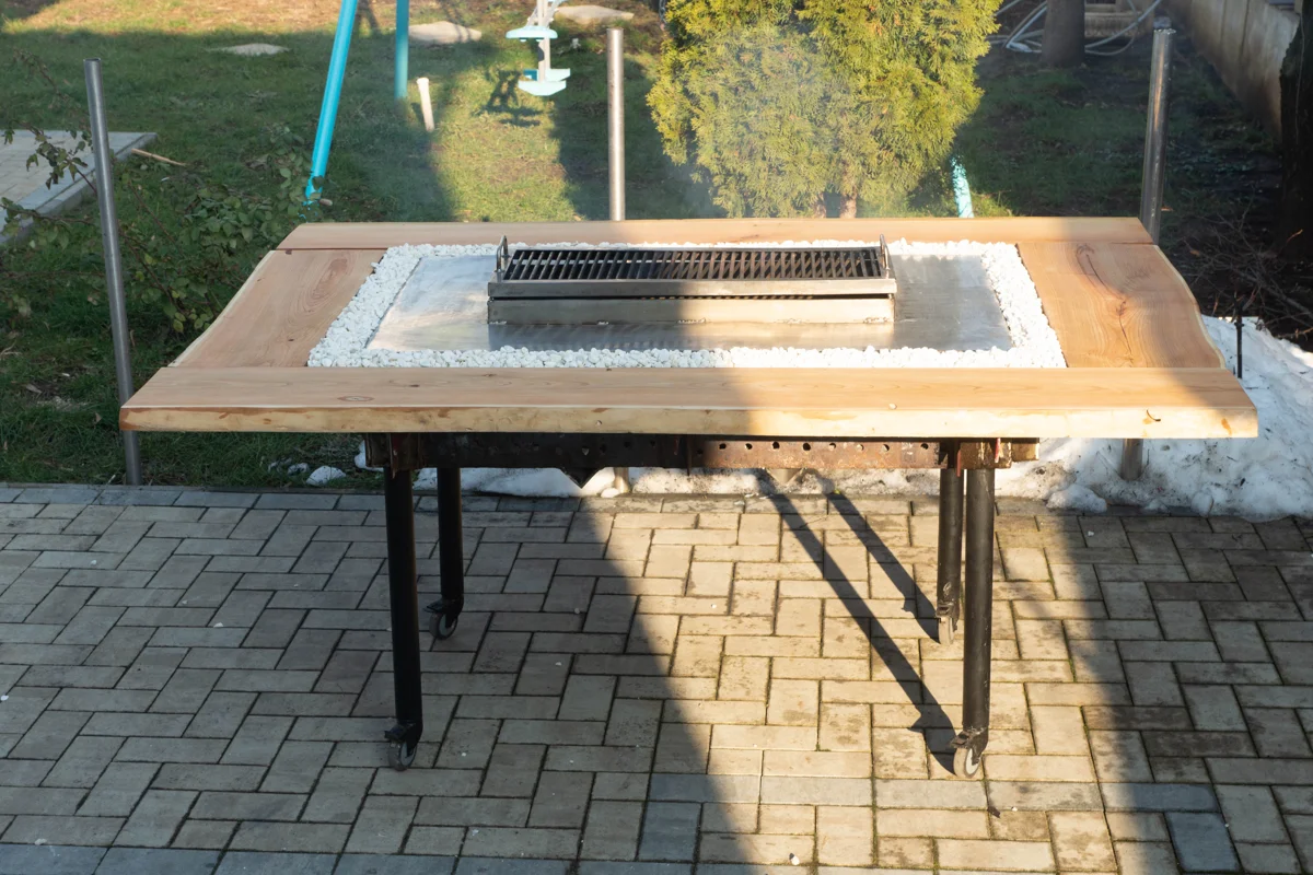 Gratar din fier "UNITY" - cires